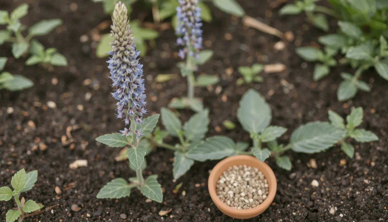 graines de chia plantes